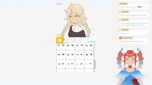 making myself in picrew!! смотреть онлайн