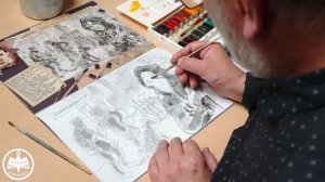 Наша Победа!
Видеоурок "Подвиг юной разведчицы" техника-белила, черная тушь, кисть