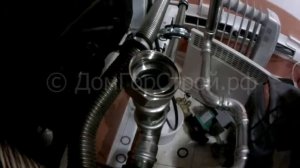 Опрессовка нержавеющих труб в котельной