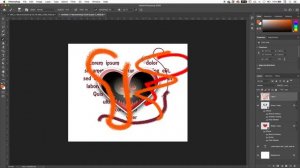 Vector in Photoshop 14 Brush stroke path