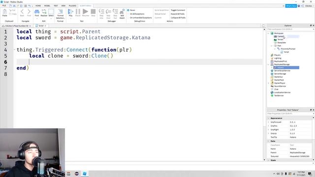 ROBLOX LUA TUTORIAL: Tool Giver смотреть онлайн