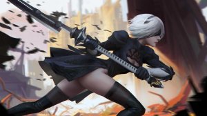 #2. Nier Automata. Продолжаем смотреть.