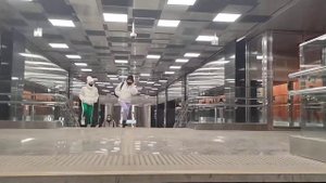 станция метро Проспект Вернадского БКЛ #бкл #москва #метро