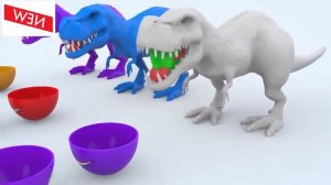 Обучающие видео, динозавры, яйца с сюрпризом, мультики,