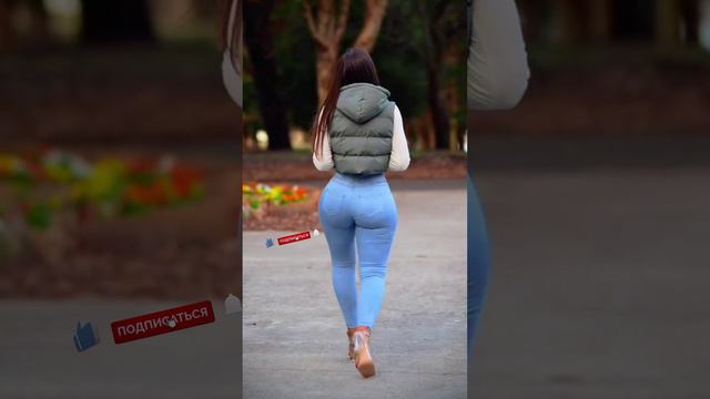 Красивая девушка в стиле уличной моды.