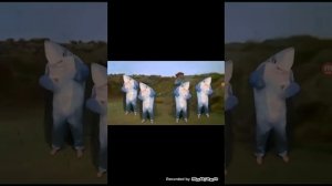 танцующие акулы танцуют под финскую польку в исполнении Хацунэ Мику