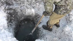 Зимняя рыбалка мордушкой #ru_kompass #рыбалка #турист