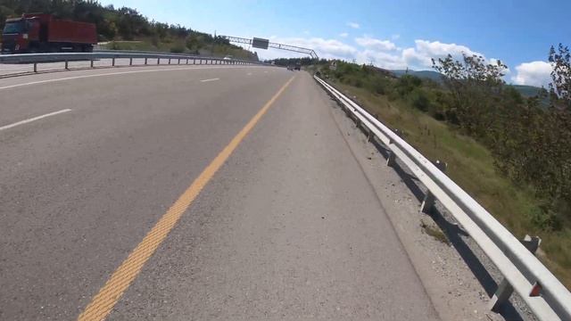 Новороссийск-Кабардинка-Новороссийск одним дублем на велосипеде. смотреть онлайн