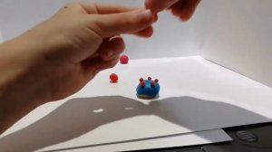 Лепим торт из пластилина