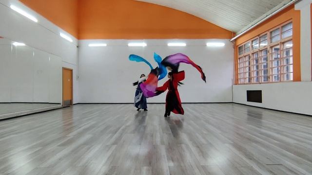 Китайский фолк- танец с вейлами