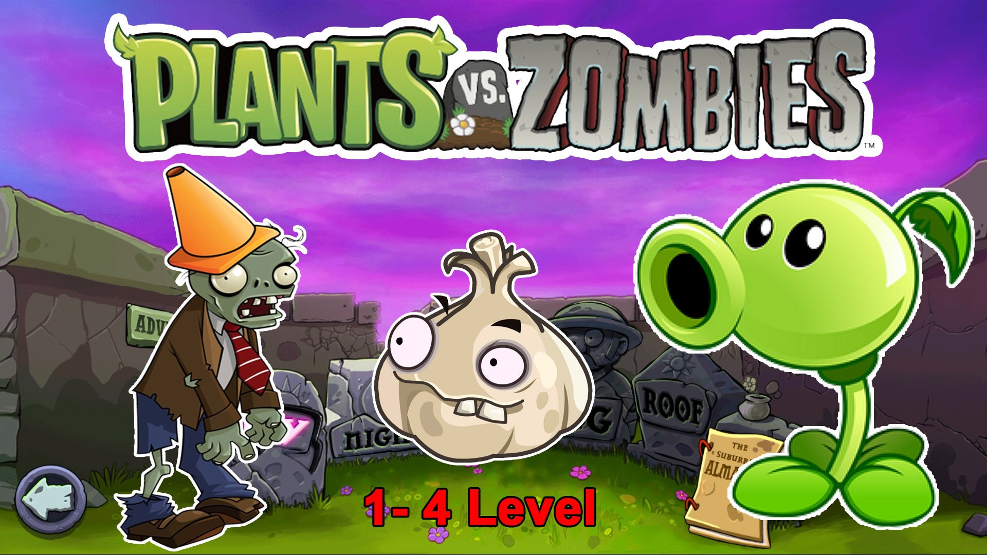 Растения против Зомби| Plants vs Zombies Let's Play #1
