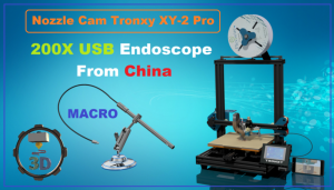 Usb-эндоскоп 200X из Китая для МАКРО в 3д Печати. 1080P 2MP Камера, Микро Nozzle Cam