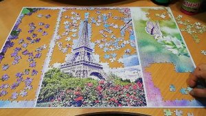 Собираем пазл на 1000 деталей!PUZZLE 1000! ??И для Киры грустная новость! ???