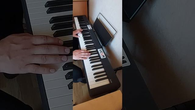 МУЗЫКА АНГЕЛОВ НА ПИАНИНО ЛЕГКО |  Музыка ангелов легко учить | Музыка ангелов на пианино как играт