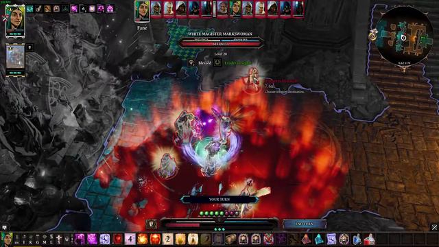 Divinity Original Sin 2 Definitive Edition End Boss Lucian/Dallis Fight Necromancer/Warfare Build смотреть онлайн