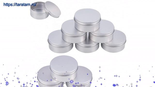 Баночка 150 мл серебряного цвета с серебряной винтовой (твист офф) крышкой производства Китай смотреть онлайн