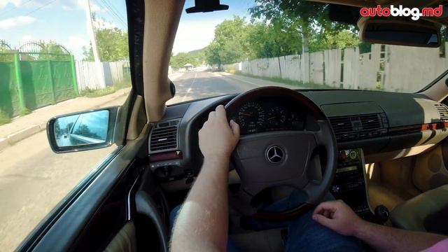 Cum merge? Mercedes-Benz CL 420 C140  AutoBlog.MD