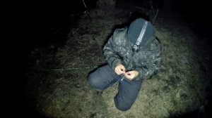 Река Омь. Ночная рыбалка в апреле