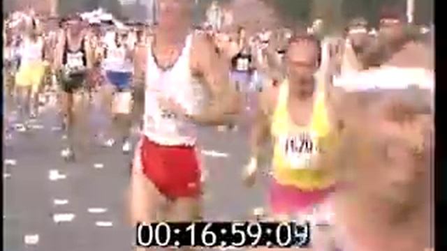 Московский  Марафон 1990 года. 25 тысяч участников