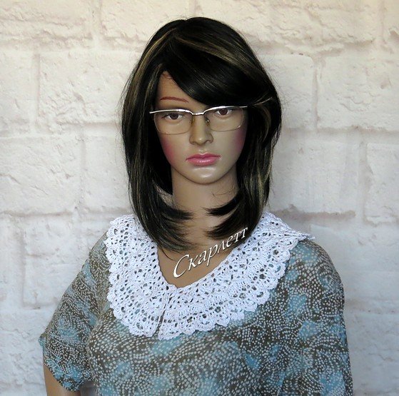 Красивый ажурный воротничок. смотреть онлайн