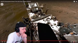 САМОЕ ПЕРВОЕ ВИДЕО С МАРСА! NASA MARS 360. РЕАКЦИЯ