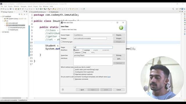 How to Create Immutable Class in Java (HINDI) | Java interview Questions and Answers | CodeMyth