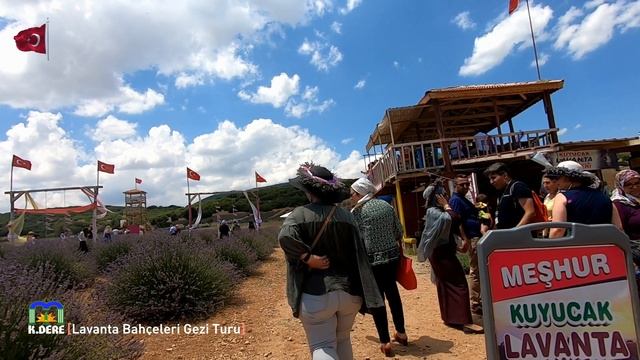 Lavanta Bahçeleri Gezi Turu 2. Bölüm | Lavanta Kokulu Köy Kuyucak | Lavender Gardens [K.DERE]