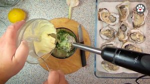 Устрицы. Необычный рецепт. Запечённые устрицы в духовке. Канал "Спасибо Вкусно"