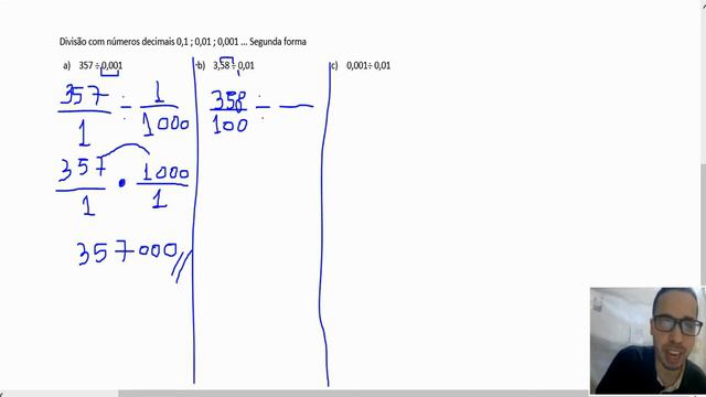 Divisão com números decimais 0,1; 0,0;1 0,001...Segunda forma/Matematica para leigos смотреть онлайн