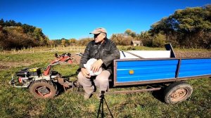 Удобрения на зиму. Нитроамофоска перед вспашкой.