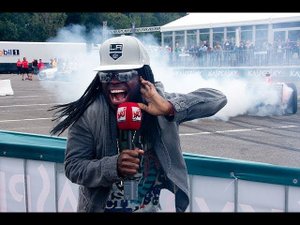 Саймон и звёзды Формулы-1 на Moscow City Racing!