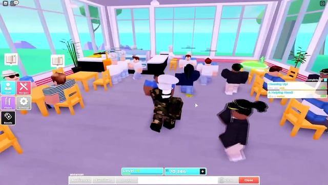 How to get CUSTOMERS & MONEY on Roblox My Restaurant! смотреть онлайн