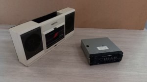 Редкая портативная автомобильная магнитола УРАЛ РМ-334А 1987 года выпуска, СССР.