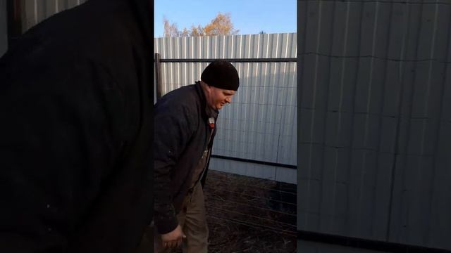 установка фермерской(шарнирная) сетки смотреть онлайн