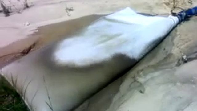 Мини земснаряд для укрепления берега Mini dredge смотреть онлайн