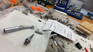 Диагностика наконечника KAVO SUPERTORQUE 660B MULTIFLEX с фиброоптикой