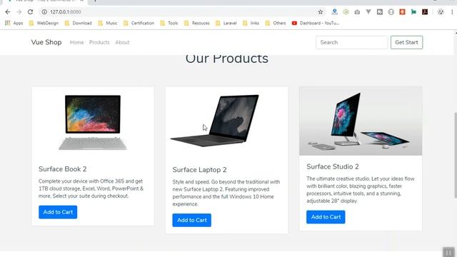 56 - Display Products in Front Page of our Website Vuejs and Firebase смотреть онлайн