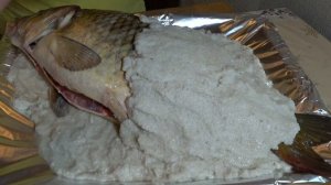 Запеченный карп в соли!!!/#Готовим дома вместе!!!