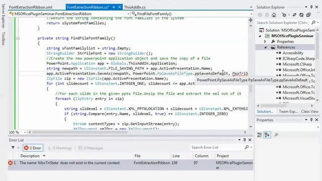 Seminar on Microsoft Office Plugins смотреть онлайн