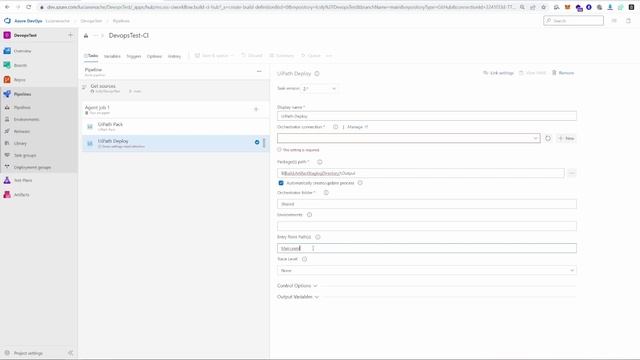 Azure DevOps pipeline to build UiPath projects - Full demo and walkthrough смотреть онлайн