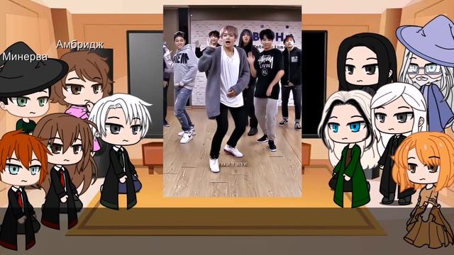 Characters Harry Potter react to Harry Potter as Taehyung смотреть онлайн