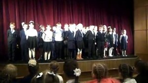 Посвящение в первоклассники - песня 1А класса