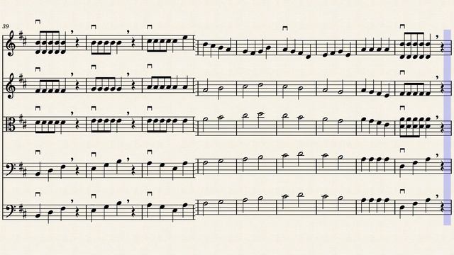 La Petite Danse use Orchestra. Music Score for String Orchestra. Play Along. www.SashaViolin.com смотреть онлайн