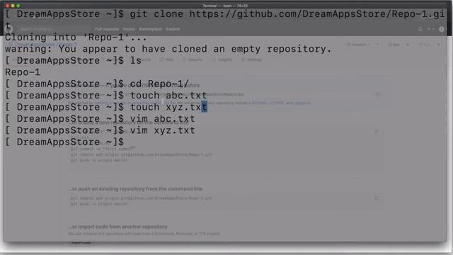 Git Clone Add Commit And Push Command Tutorial | Git Tutorial #6 | English