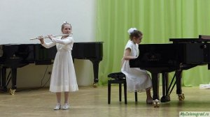 Ю. Должиков. "Русская сюита". Исполняют Анастасия Попова (флейта) и Александра Дудина (ф-но)