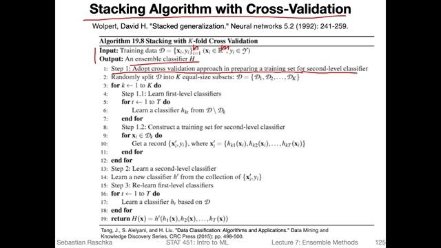 7.7 Stacking (L07: Ensemble Methods) смотреть онлайн