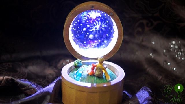 Музыкальная шкатулка "Маленький Принц" / Le Petit Prince music box смотреть онлайн