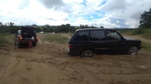 Горящий Range Rover P38 Pegas! 18+