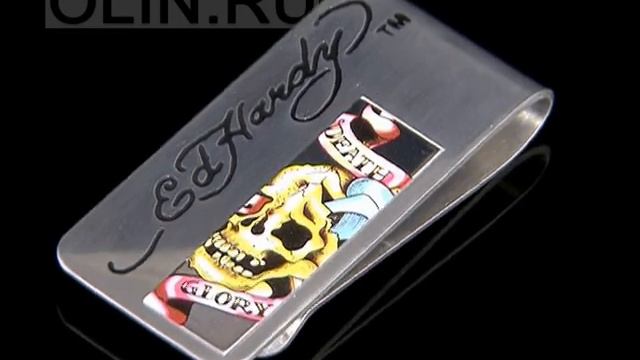 Зажим для денег от бренда Эд Харди смотреть онлайн