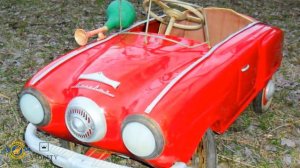 МЕЧТА СОВЕТСКИХ ДЕТЕЙ! ПЕДАЛЬНАЯ МАШИНКА МОСКВИЧ! ИНТЕРЕСНЫЙ ЛОТ С АУКЦИОНА ВИОЛИТИ